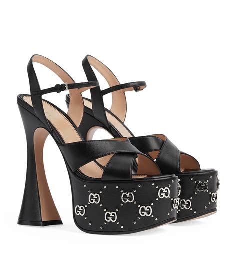 Gucci platforms sandals